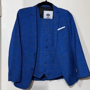 Black n Bianco Boy’s Navy Three Piece Suit Size 12